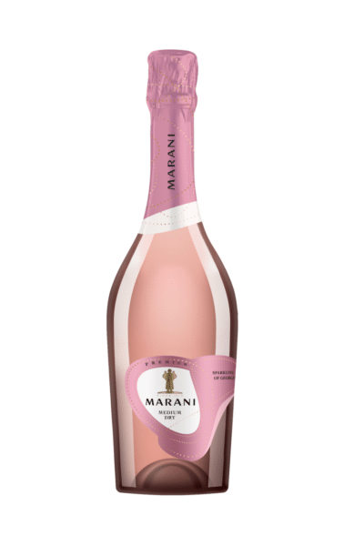 Marani Musujące różowe półwytrawne 0,75l