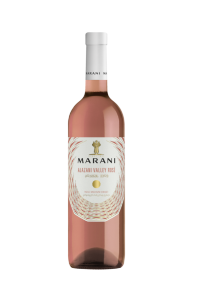 "Alazani Valley rose" Marani różowe półsłodkie 0,75l
