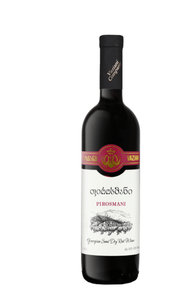 "Pirosmani red Vaziani" czerwone półwytrawne 0,75l
