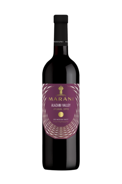 "Alazani Valley red" czerwone półsłodkie 0,75l